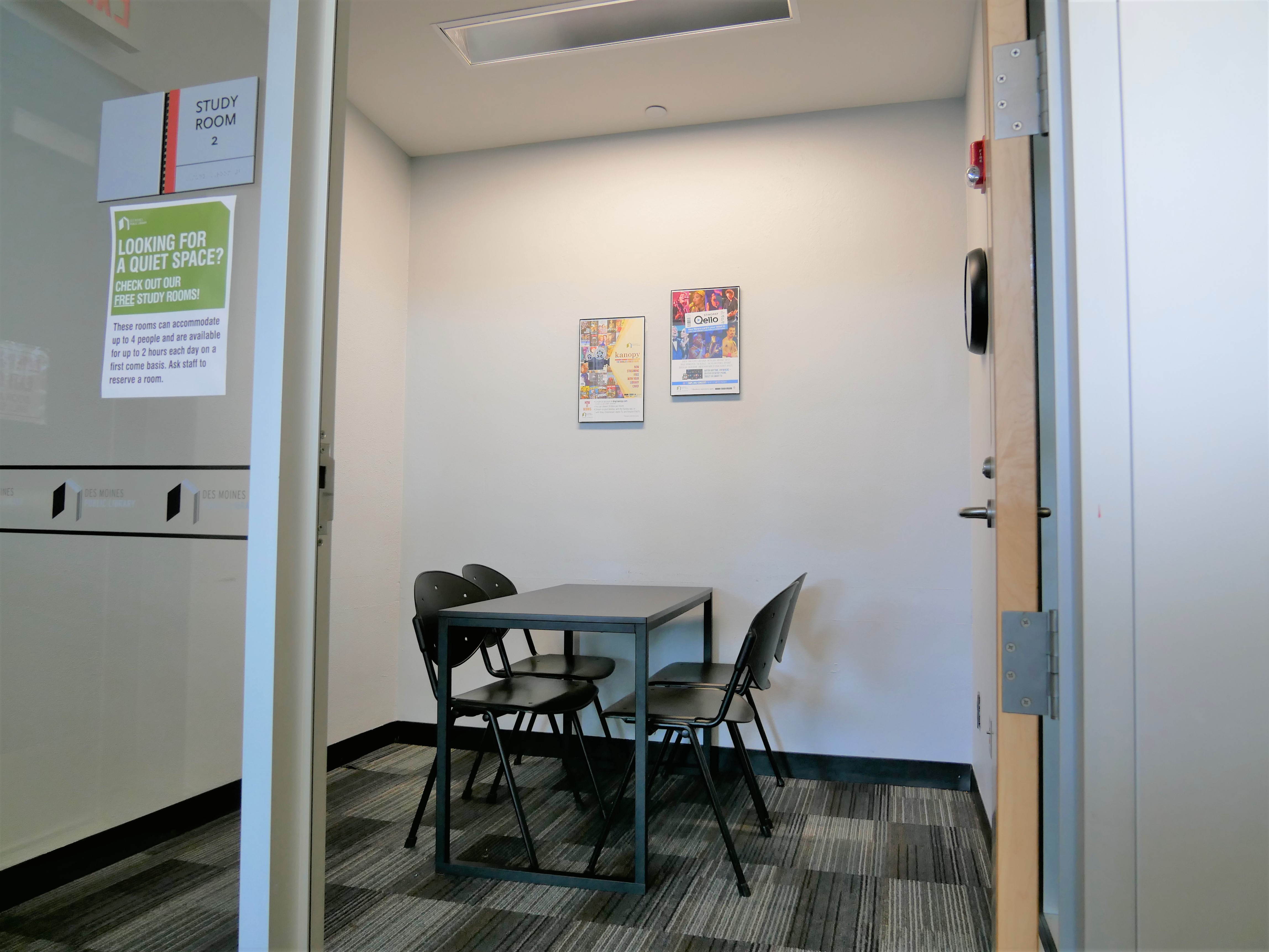 East Side Library Study Room 2 Des Moines Public Library   Study Room 2 0.JPG